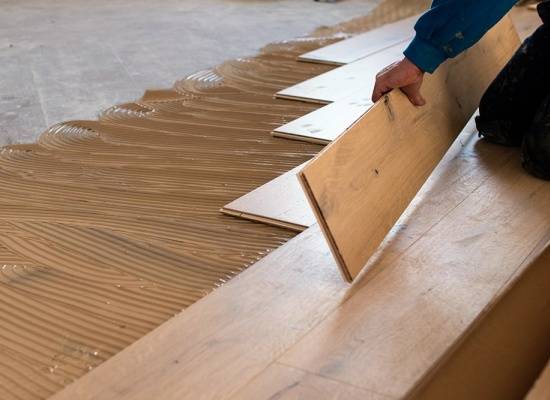 Pose de parquet lorient